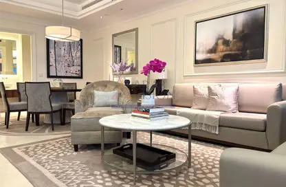 شقة - غرفة نوم - 2 حمامات للايجار في جادة كمبينسكي - وسط مدينة دبي - دبي