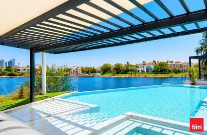 Villa - 5 Bedrooms - 5 Bathrooms for rent in Entertainment Foyer - European Clusters - Jumeirah Islands - Dubai