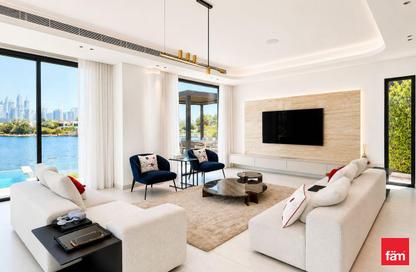 Villa - 5 Bedrooms - 5 Bathrooms for rent in Entertainment Foyer - European Clusters - Jumeirah Islands - Dubai