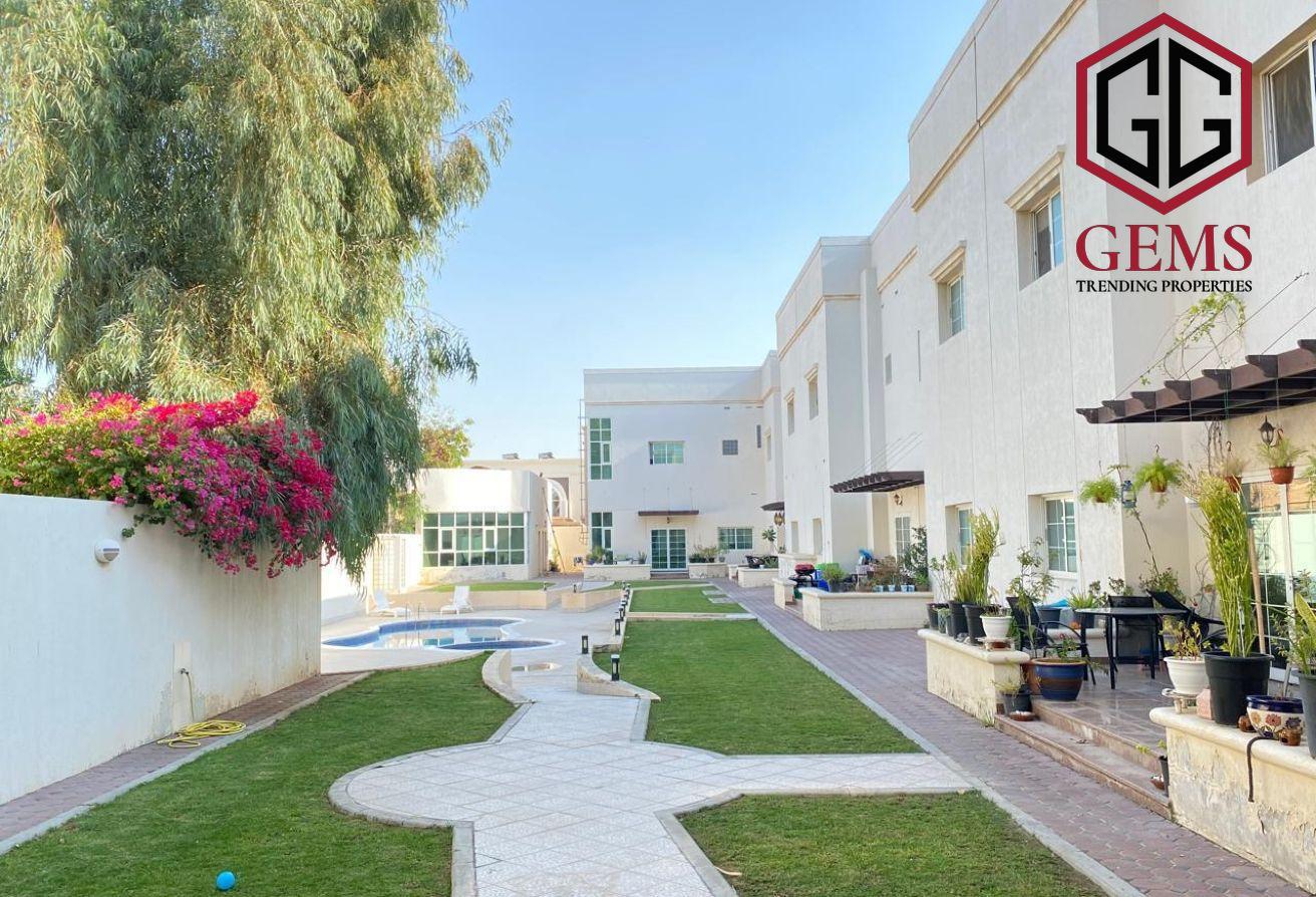 SPACIOUS COMPOUND VILLA | MAID ROOM | SHARED POOL