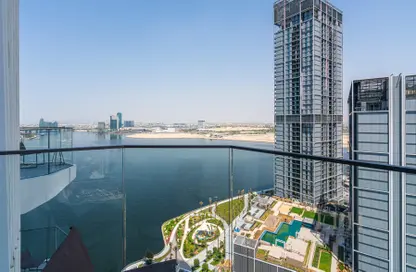 النزل و الشقق الفندقية - غرفة نوم - 2 حمامات للايجار في أدريس برج هاربور بوينت 2 - أدريس هاربور بوينت - مرسى خور دبي - دبي