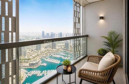 Apartment - 3 Bedrooms - 4 Bathrooms for rent in Cayan Tower - Dubai Marina - Dubai