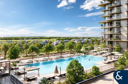 Apartment - 2 - 2 for sale in Club Place Building B - Club Place - Dubai Hills Estate - Dubai