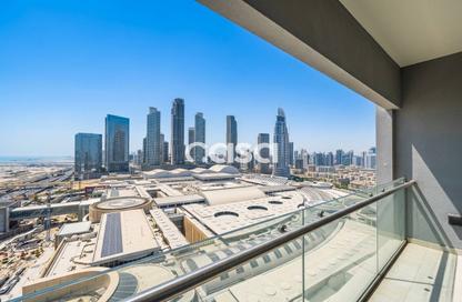 Apartment - 1 - 1 for rent in The Address Dubai Mall - Downtown Dubai - Dubai