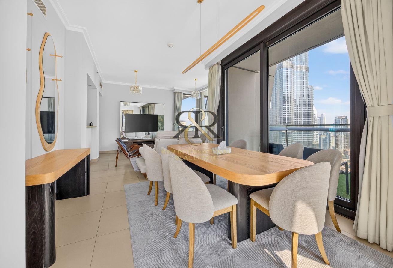 Full Burj Khalifa and Fountain View|Furnished 3BR photo 6