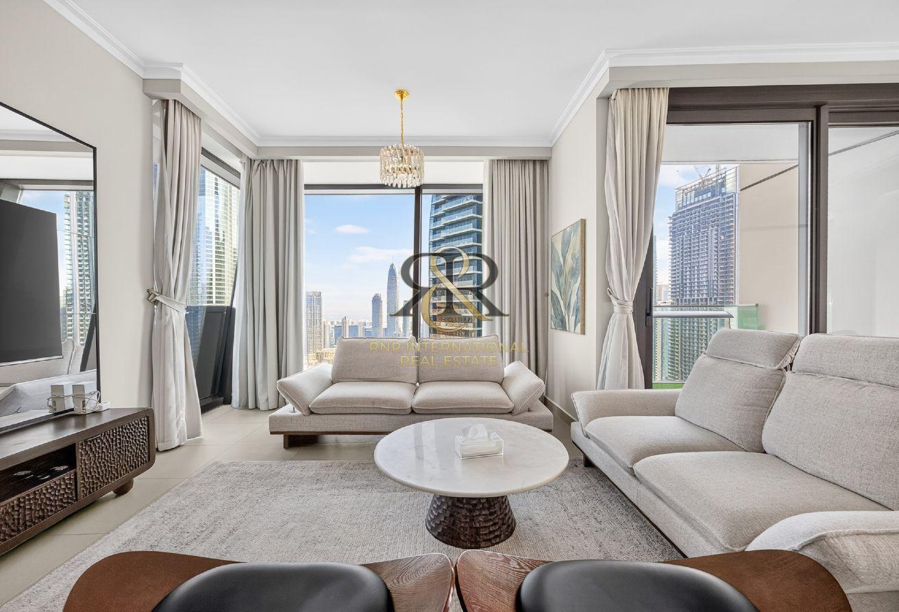 Full Burj Khalifa and Fountain View|Furnished 3BR photo 4