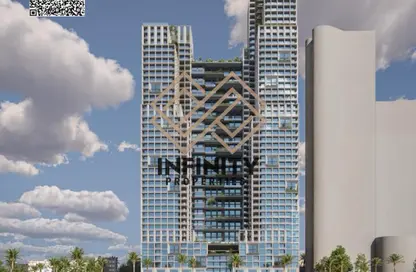 Apartment - 1 Bedroom - 2 Bathrooms for sale in Mawjan Tower - Ajman Corniche Road - Ajman