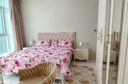 Apartment - 3 Bedrooms - 3 Bathrooms for rent in Oasis Tower - Al Rashidiya 1 - Al Rashidiya - Ajman