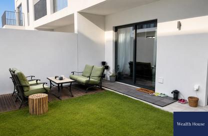 Townhouse - 3 - 4 for rent in Greenview - Emaar South - Dubai South (Dubai World Central) - Dubai