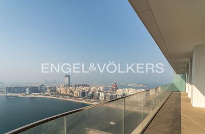Apartment - 3 - 3 for rent in Palace Beach Residence Tower 2 - Palace Beach Residence - Emaar Beachfront - Dubai Harbour - Dubai