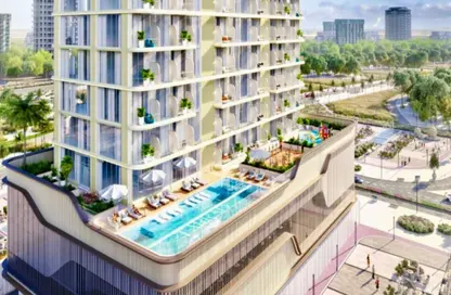 Apartment - Studio - 1 Bathroom for sale in Celesto Tower - Dubai Land Residence Complex - Dubai Land - Dubai