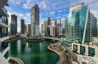 شقة - غرفة نوم - 1 حمام للبيع في برج الزمان والمكان - دبي مارينا - دبي