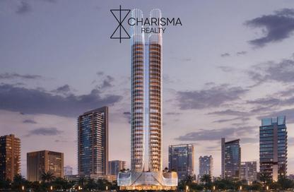 شقة - غرفة نوم - 2 حمامات للبيع في بن غاطي سكاي هول - الخليج التجاري - دبي