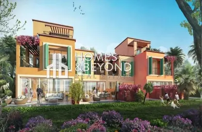 Townhouse - 5 Bedrooms - 6 Bathrooms for sale in Nice - Damac Lagoons - Dubai