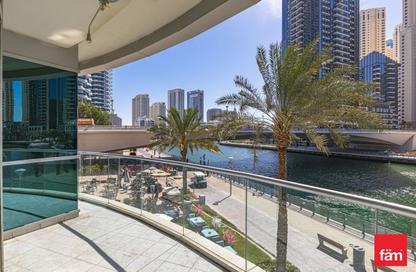 Apartment - 3 Bedrooms - 3 Bathrooms for rent in The Waves Tower B - The Waves - Dubai Marina - Dubai