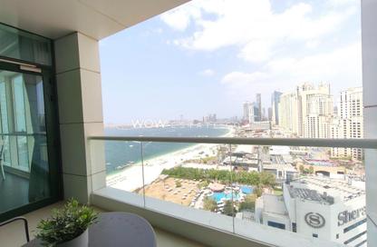 Apartment - 1 Bedroom - 1 Bathroom for rent in Al Bateen Residences - Jumeirah Beach Residence - Dubai