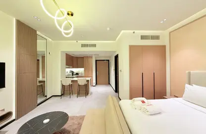 Apartment - Studio - 1 Bathroom for rent in Burj View Residence - Arjan - Dubai