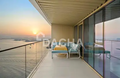 Apartment - 2 Bedrooms - 2 Bathrooms for rent in Grand Bleu Tower 1 - EMAAR Beachfront - Dubai Harbour - Dubai