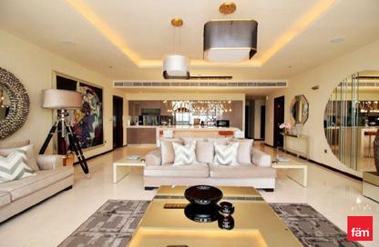 Apartment - 2 Bedrooms - 3 Bathrooms for rent in Ruby - Tiara Residences - Palm Jumeirah - Dubai