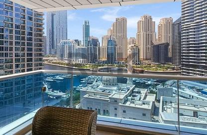 Apartment - 2 Bedrooms - 3 Bathrooms for rent in Opal Tower Marina - Dubai Marina - Dubai