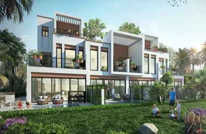 Townhouse - 5 - 6 for sale in Costa Brava 2 - Costa Brava - Damac Lagoons - Dubai