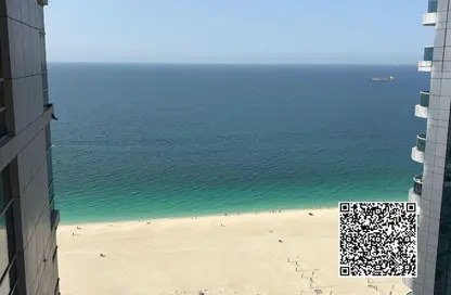 Apartment - 2 Bedrooms - 2 Bathrooms for rent in Corniche Tower - Ajman Corniche Road - Ajman