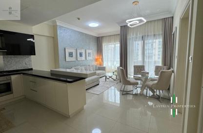 Apartment - 1 Bedroom - 2 Bathrooms for rent in DAMAC Maison Dubai Mall Street (The Signature) - Burj Khalifa Area - Downtown Dubai - Dubai