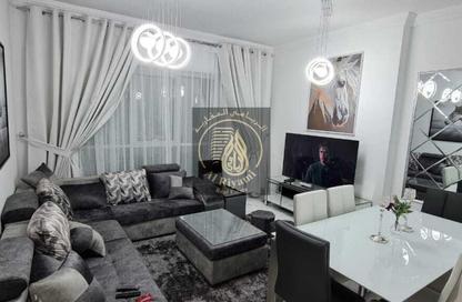 Apartment - 1 Bedroom - 2 Bathrooms for rent in Oasis Tower - Al Rashidiya 1 - Al Rashidiya - Ajman