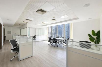 Office Space - Studio - 1 Bathroom for rent in The Prism - Business Bay - Dubai