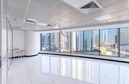 Office Space - Studio - 1 Bathroom for rent in The Prime Tower - Business Bay - Dubai
