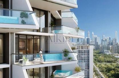 Apartment - 1 - 1 for sale in Binghatti Grove - District 17 - Jumeirah Village Circle - Dubai