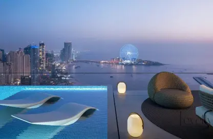 شقة - 2 غرف نوم - 3 حمامات للبيع في برج W ريزيدنسز Dubai Harbour 1 - دبليو ريزيدنسز دبي هاربور - دبي هاربور - دبي