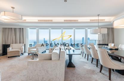 Apartment - 4 Bedrooms - 6 Bathrooms for rent in Kempinski BLVD - Downtown Dubai - Dubai