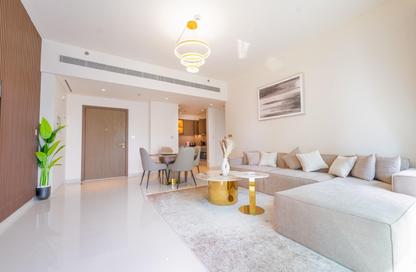 Apartment - 1 Bedroom - 1 Bathroom for rent in Grand Bleu Tower 2 - EMAAR Beachfront - Dubai Harbour - Dubai