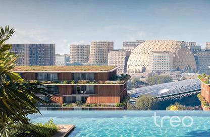Apartment - 2 Bedrooms - 2 Bathrooms for sale in Sidr Residences Tower 2 - Sidr Residences - Expo City - Dubai