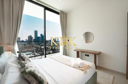 Apartment - 2 - 2 for rent in Binghatti Onyx - District 15 - Jumeirah Village Circle - Dubai
