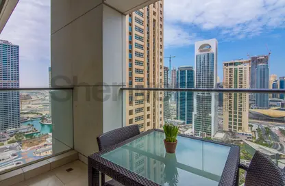 Apartment - 1 Bedroom - 2 Bathrooms for rent in Bonnington Tower - JLT Cluster J - Jumeirah Lake Towers - Dubai
