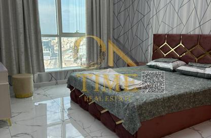 Apartment - 2 Bedrooms - 2 Bathrooms for rent in Oasis Tower - Al Rashidiya 1 - Al Rashidiya - Ajman