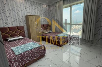 Apartment - 2 Bedrooms - 2 Bathrooms for rent in Oasis Tower - Al Rashidiya 1 - Al Rashidiya - Ajman