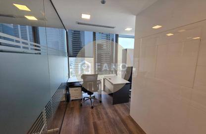 Office Space - Studio - 1 Bathroom for rent in The Prism - Business Bay - Dubai