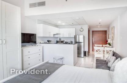 Apartment - Studio - 1 Bathroom for rent in Marina View Tower A - Marina View - Dubai Marina - Dubai