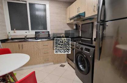 Apartment - 1 Bedroom - 2 Bathrooms for rent in Oasis Tower - Al Rashidiya 1 - Al Rashidiya - Ajman