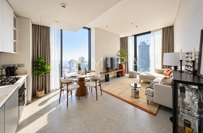 Apartment - 1 - 2 for rent in Peninsula Four - Peninsula - Business Bay - Dubai