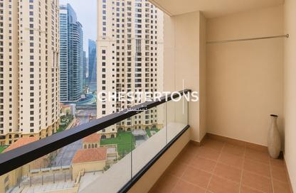 Apartment - 1 Bedroom - 2 Bathrooms for rent in Rimal 2 - Rimal - Jumeirah Beach Residence - Dubai
