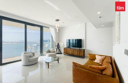 Apartment - 2 Bedrooms - 2 Bathrooms for rent in Beach Isle Tower 1 - Beach Isle - EMAAR Beachfront - Dubai Harbour - Dubai