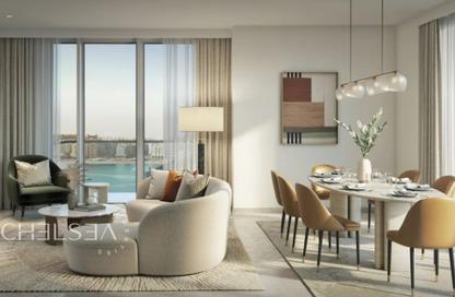 Apartment - 3 - 3 for sale in Seapoint Tower 1 - Seapoint - Emaar Beachfront - Dubai Harbour - Dubai