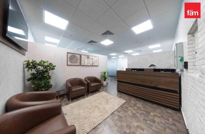 Office Space - Studio - 3 Bathrooms for rent in The Prime Tower - Business Bay - Dubai