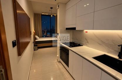 Apartment - Studio - 1 for rent in Binghatti House - District 10 - Jumeirah Village Circle - Dubai