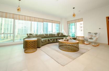 Apartment - 2 Bedrooms - 2 Bathrooms for rent in Shemara Tower - Marina Promenade - Dubai Marina - Dubai