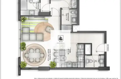 Apartment - 2 Bedrooms - 3 Bathrooms for rent in Souks Residential - Al Mamsha - Muwaileh - Sharjah